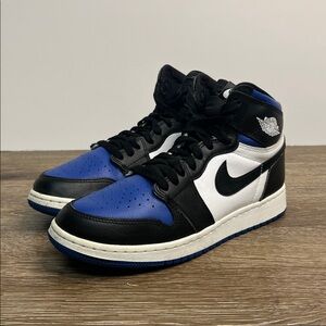🔥 Nike Air Jordan 1 Mid “Royal” Black Blue White – Youth 6.5Y / Women’s 8